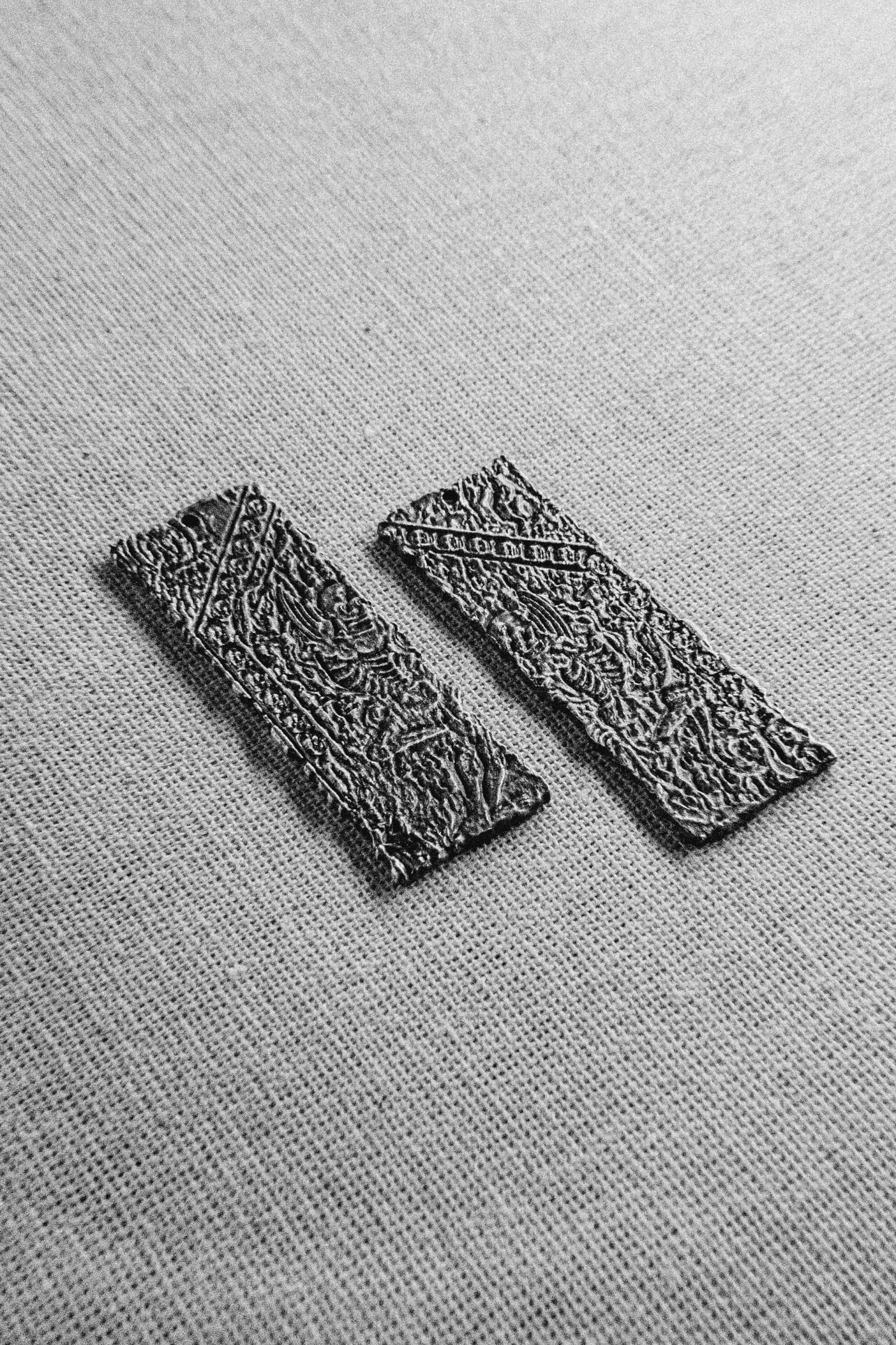 Lord and Lady of the Cemetery earrings