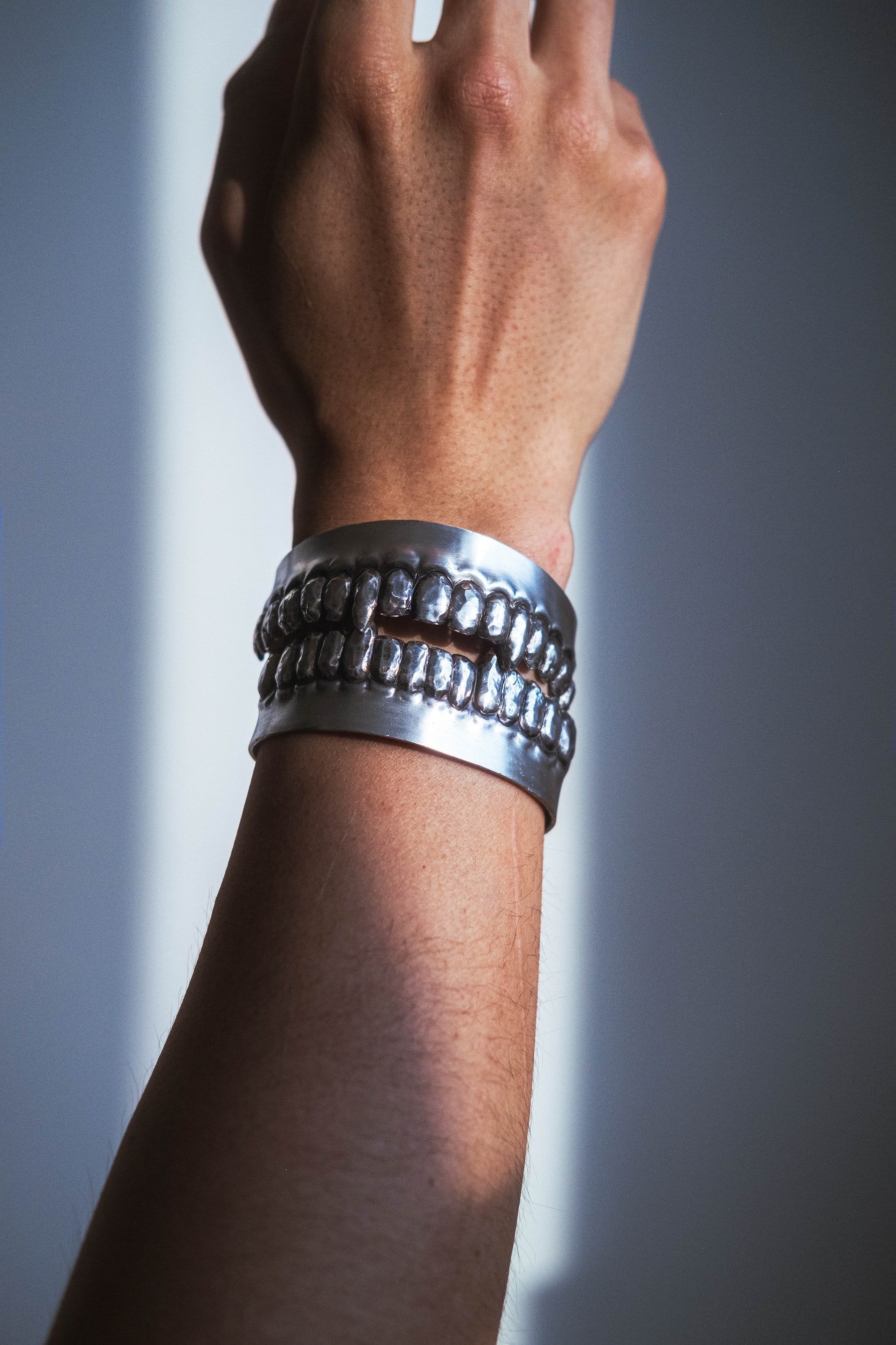 Jaw Bracelet — on-body